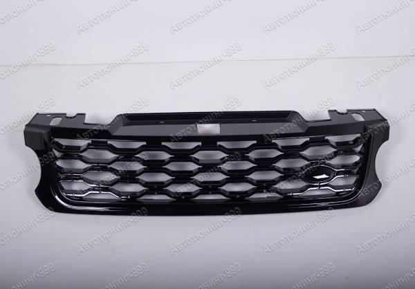 Решетка радиатора на Range Rover Sport дизайн 2017 черная 2014-2017